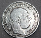koruna 1892KB2 líc